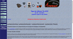 Desktop Screenshot of lsv-achenbach.de